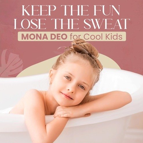 Deodorant for kids by Mona Natural Cosmetics